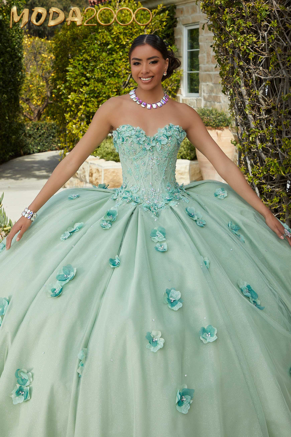 Sage Moda 15 Dresses Off-Shoulder Sage Green Quinceanera Dress With Appliques And Lace Corset Perfect Sage Moda 15 Dresses Off-Shoulder Sage Green Quinceanera Dress With Appliques And Lace Corset Perfect