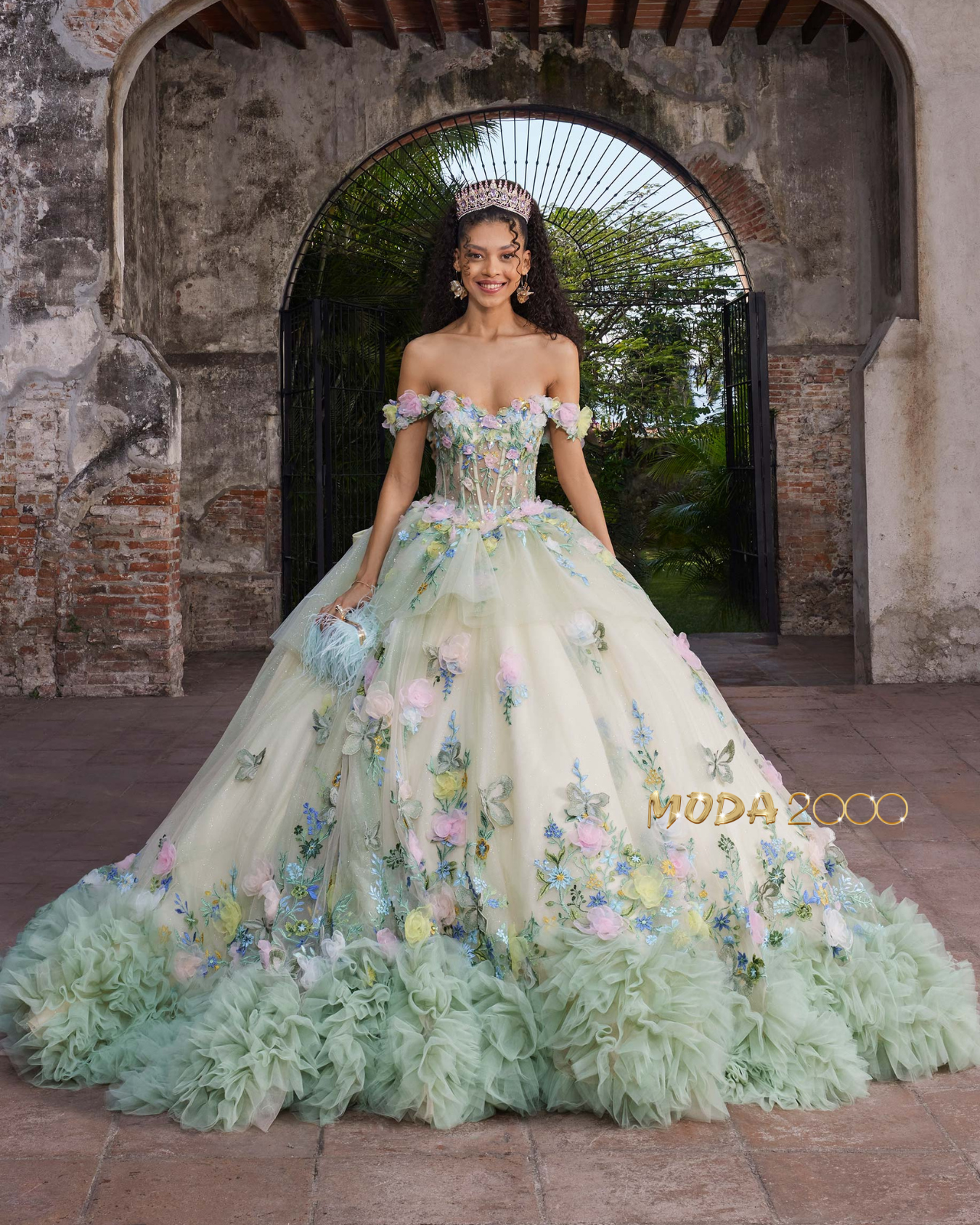 Quinceanera Dresses  Tagged "Bahama Blue" Moda 2000 LLC