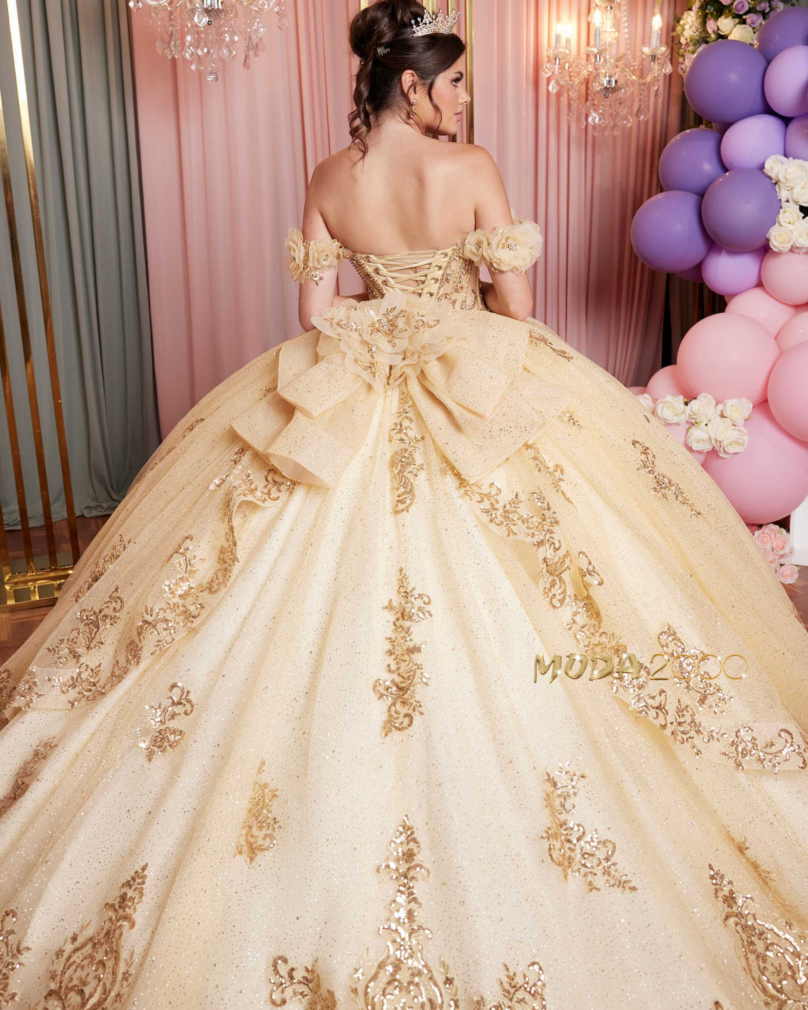 Quinceanera Dresses  Tagged "Red and Gold" Moda 2000 LLC