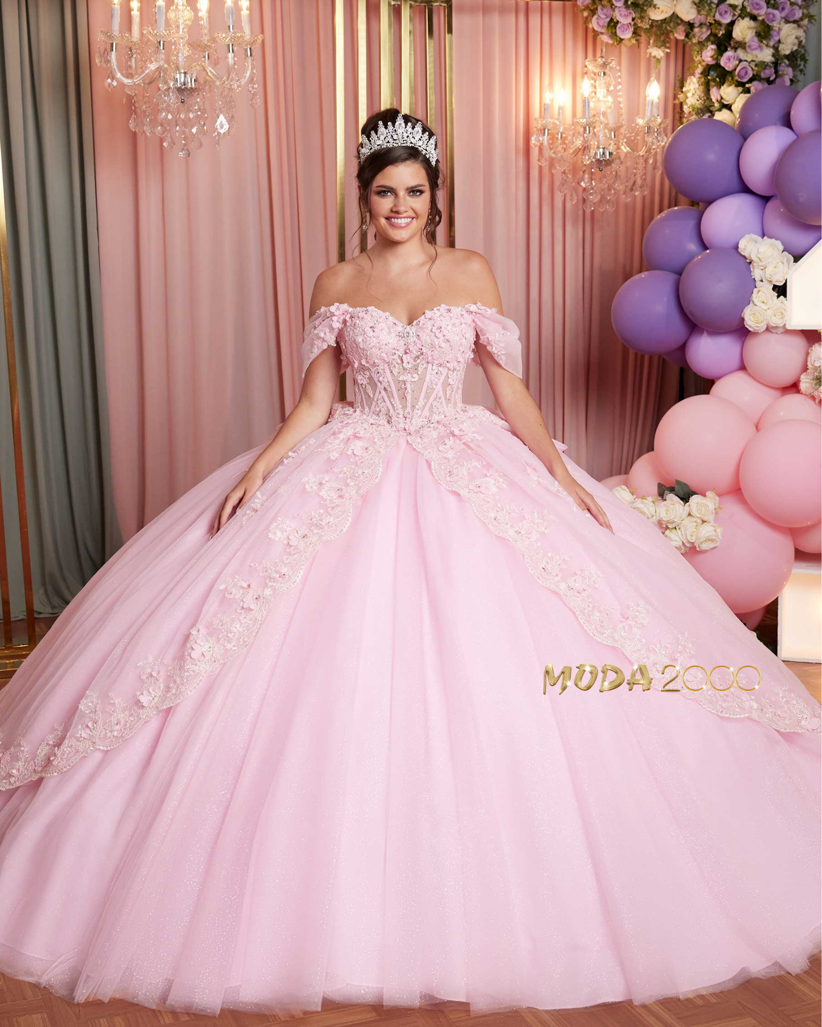 Quinceanera Dresses  Tagged "Scarlet" Moda 2000 LLC