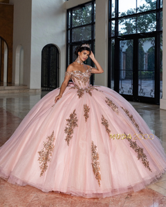 green emerald velvet dress Halter Ball Gown Glitter Skirt Quinceanera Long Dress main image 0