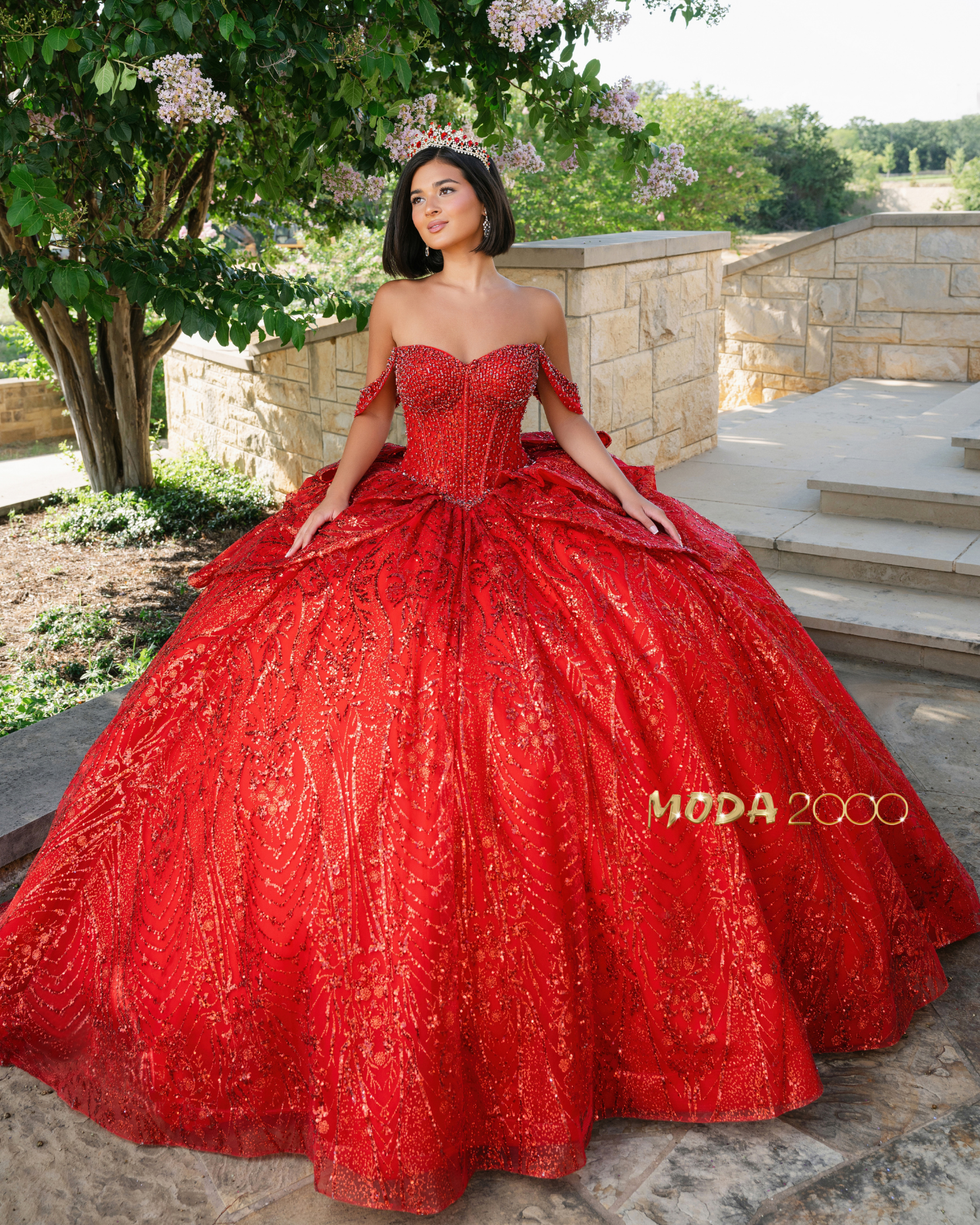 moda 2000 red dresses Moda 2000  #1 Quince Shop | Meet   in RED A NEW #Moda2000  Original now available! Book your in store / virtual M2K Experience to  say YES! 7 luxurious