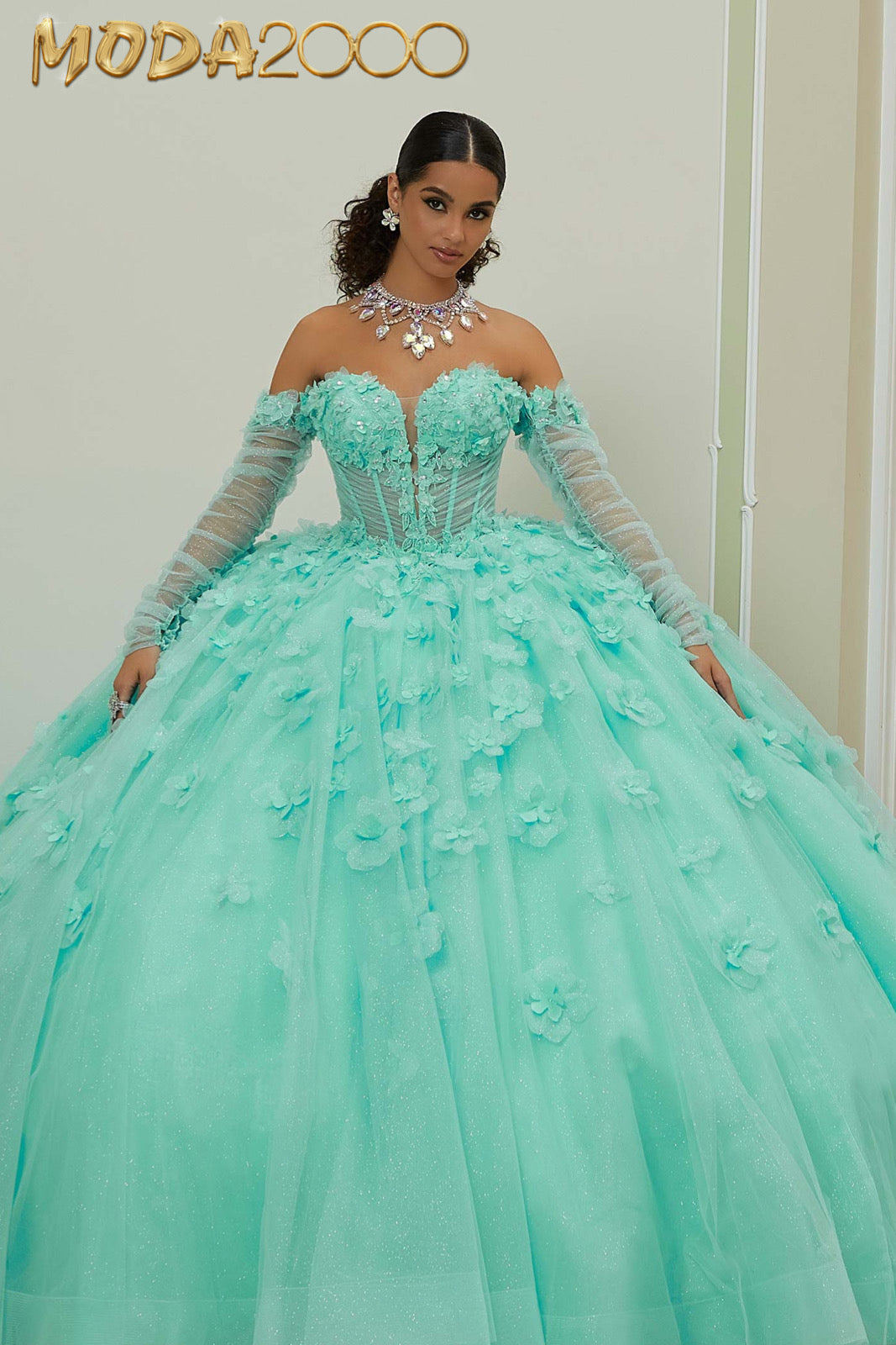 Ballerina fairy tulle peplum tops(mint） Ballerina fairy tulle peplum tops(mint） Fairy Dance Sparkle