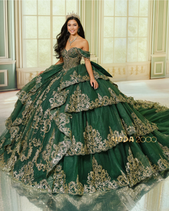 green emerald velvet dress M2K VOL IX – Moda 2000 LLC main image 1