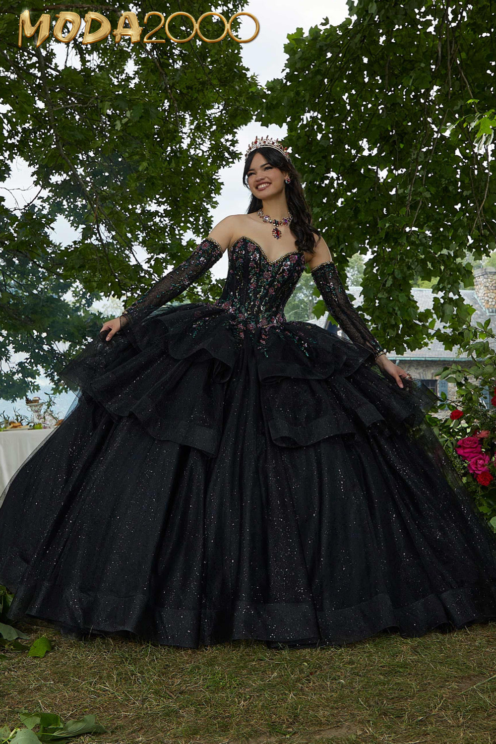 Quinceanera Dresses Tagged "Black" Moda 2000 LLC Quinceanera Dresses Tagged "Black" Moda 2000 LLC