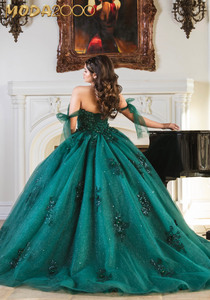 moda 2000 emerald green dress Moda 2000 Emerald Green Dress