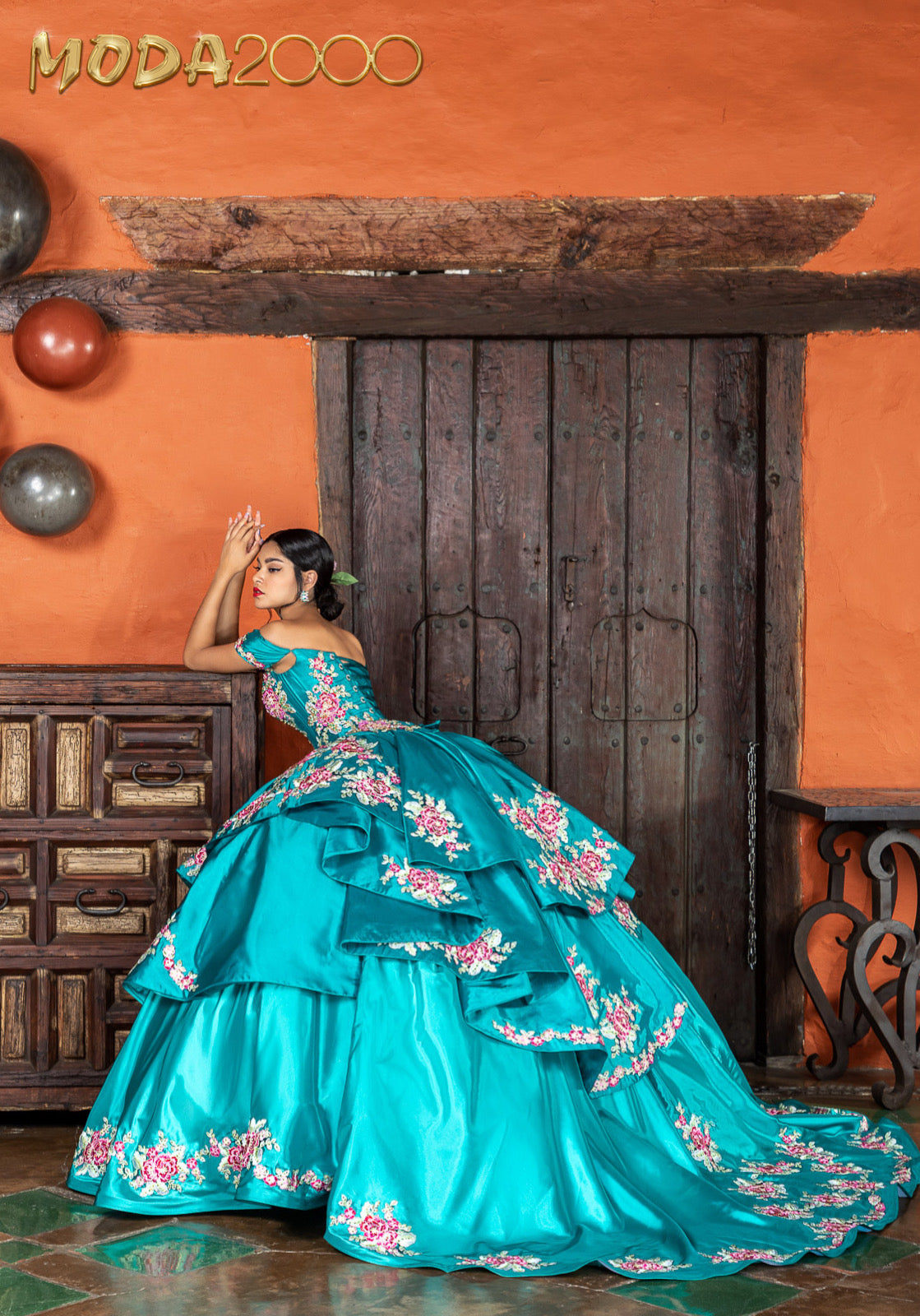 Moda 2000 Mexican Dresses Green Charro Quince Dress Moda 2000 #1 Quince Shop Moda 2000 Mexican Dresses Green Charro Quince Dress Moda 2000 #1 Quince Shop