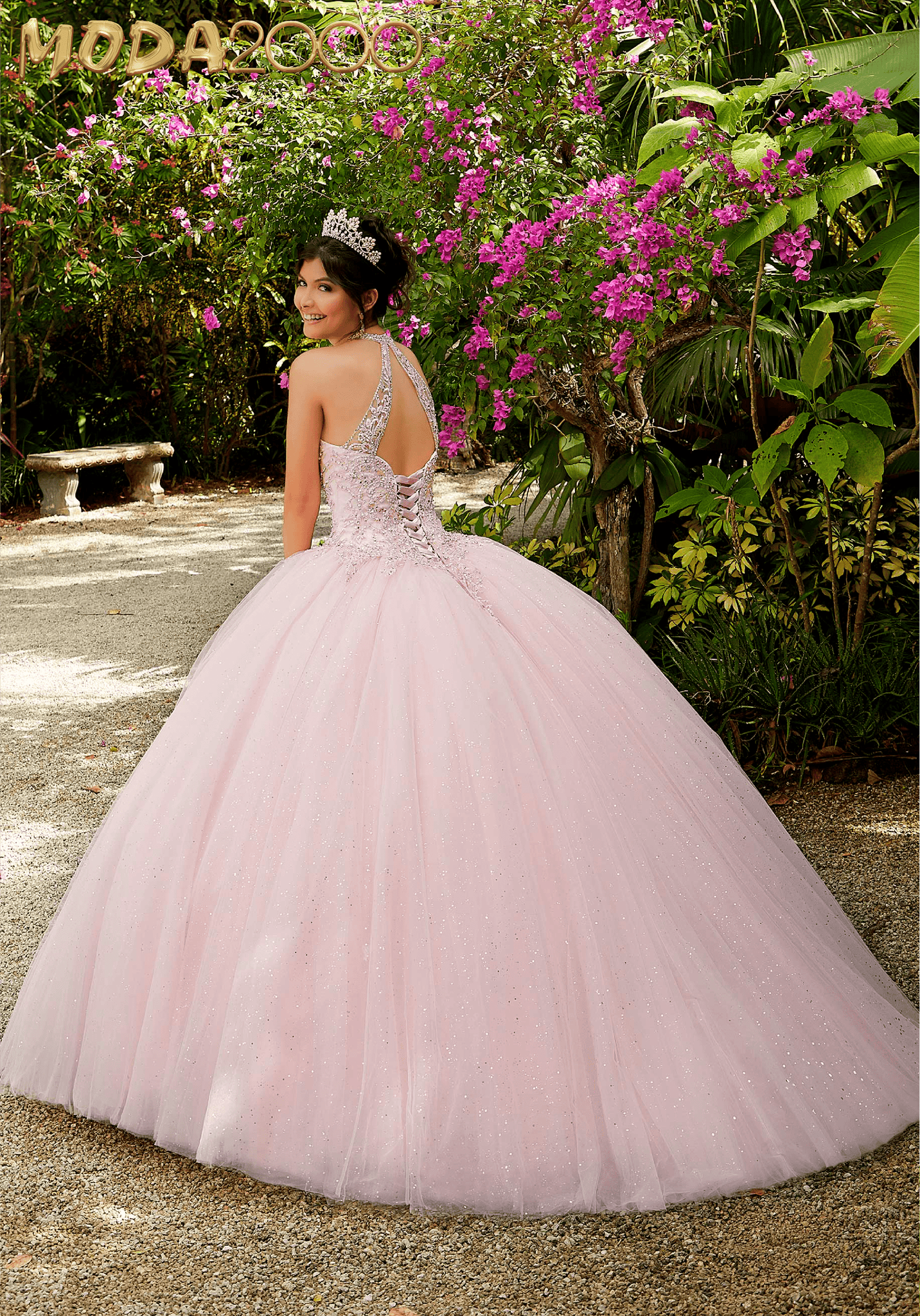 High neck quinceanera sales dresses