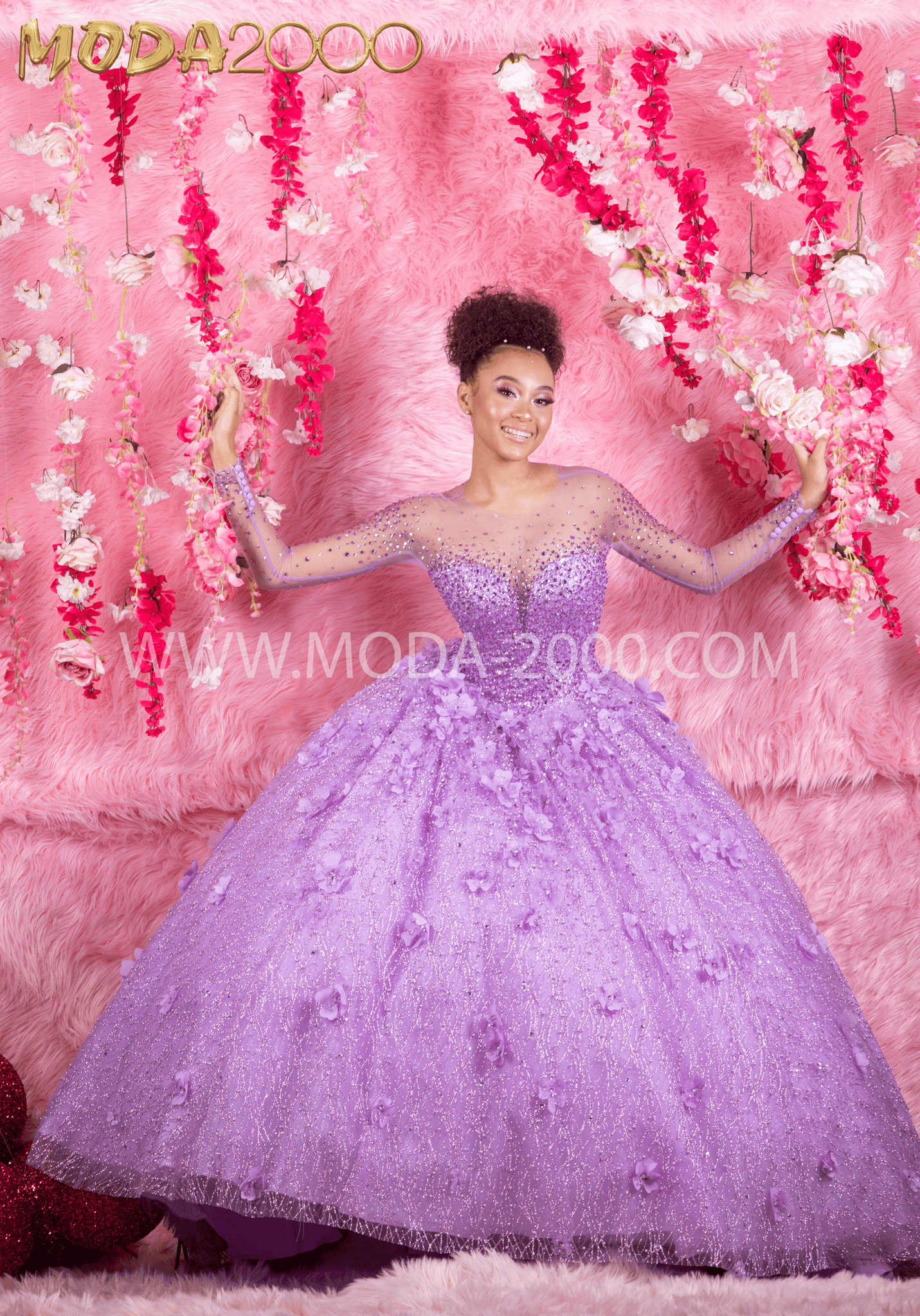 Pearl pink quinceanera online dresses
