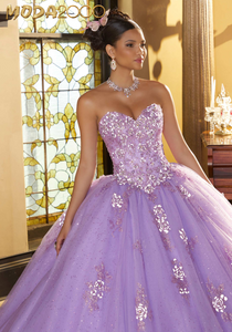 M2K60152 | Sparkling Appliquéd Quinceañera Dress